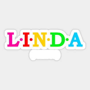 Linda - Pretty. Sticker